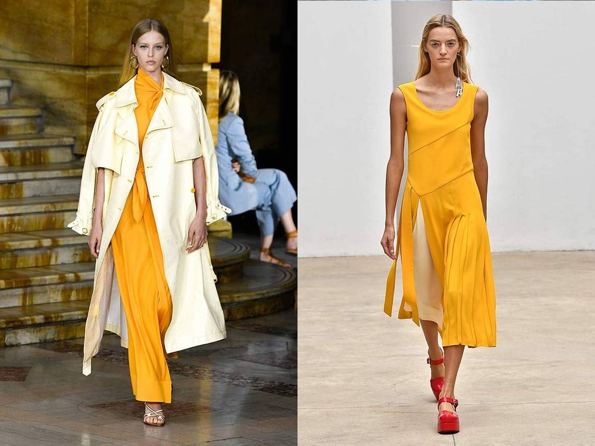 Auf den Catwalks gesichtet: Pantone-Farbtrends für S/S 20