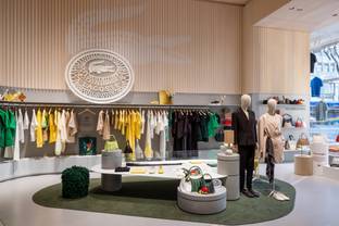 Lacoste opent medio september een gloednieuwe boutique in Brussel