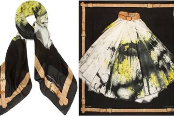 Alexander McQueen launches capsule scarf collection