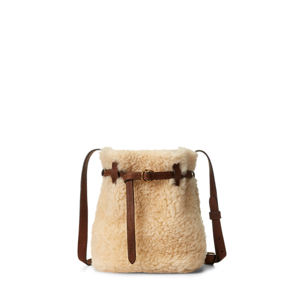 Mini-Beuteltasche Bellport aus Lammfell | Ralph Lauren