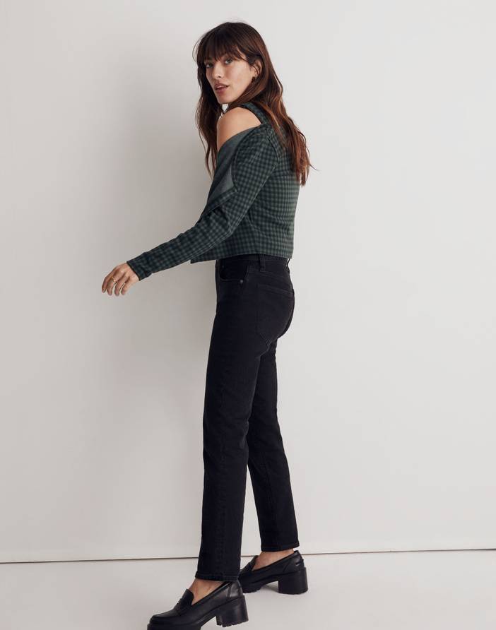 Jacquard Cardigan Twin Set in Gingham | Madewell