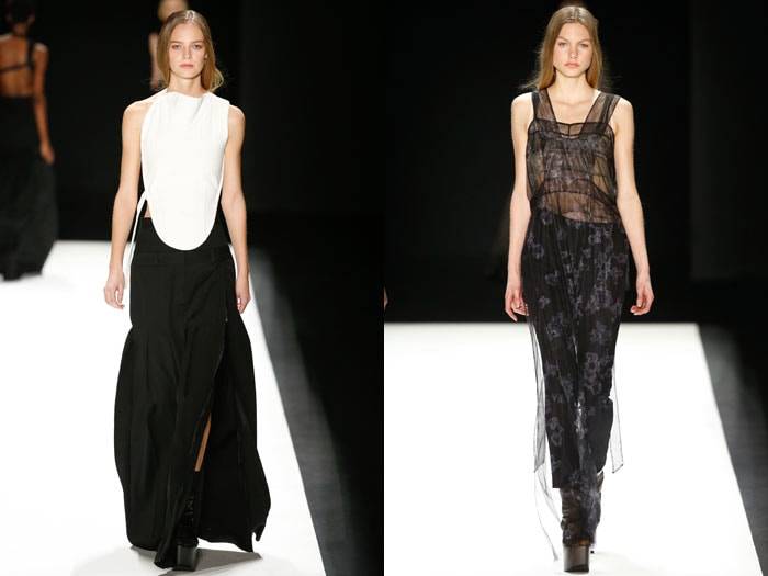 New York Fashion Week: Tory Burch cavalière, Rodarte en dentelle