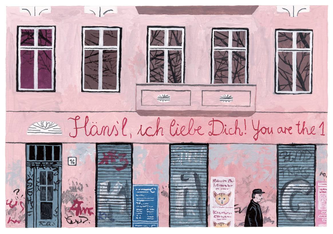 Miroslav Sekulić-Struja for the “Travel Book” series Berlin