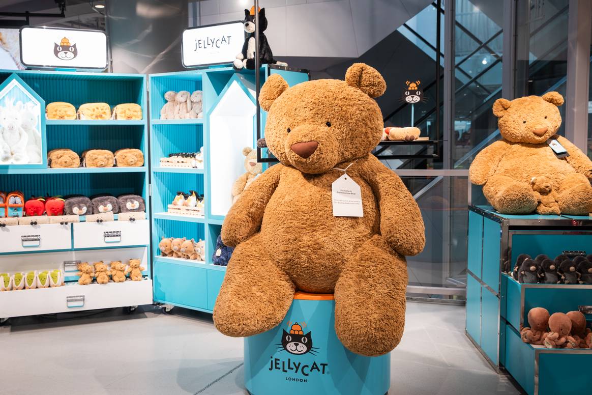 Jellycat Pop-Up bei Steffl in Wien