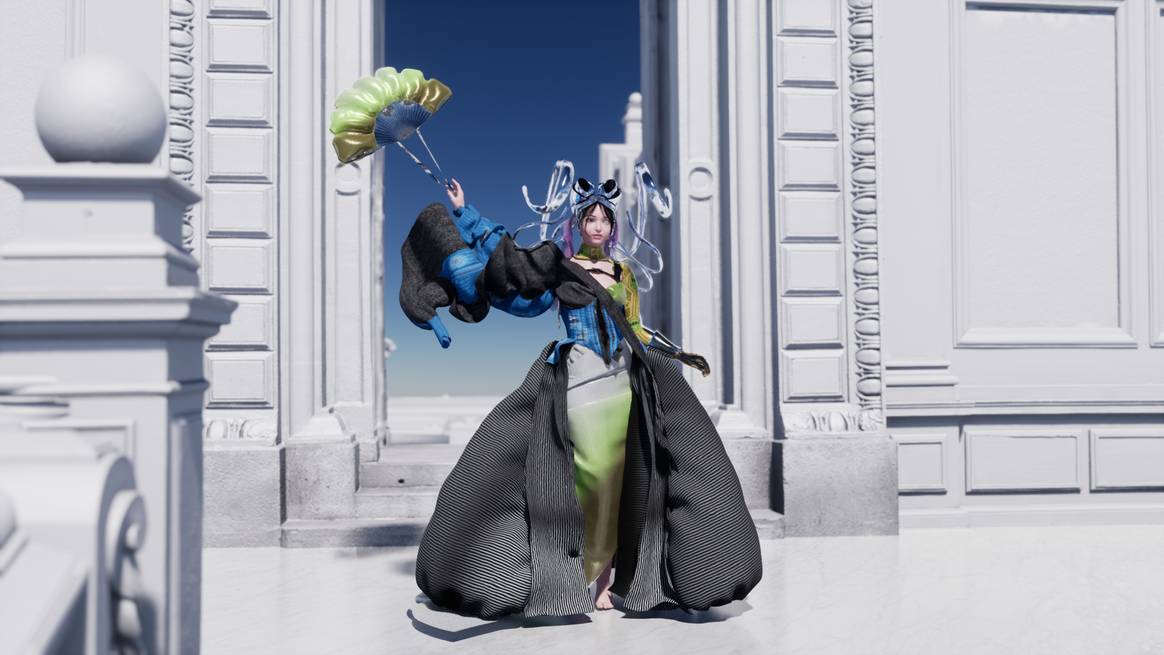 Imagen: La emperatriz del metaverso por The Fabricant
