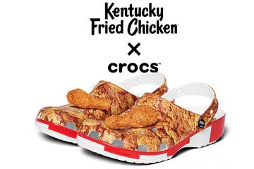 KFC launches clogs in partnership with Crocs