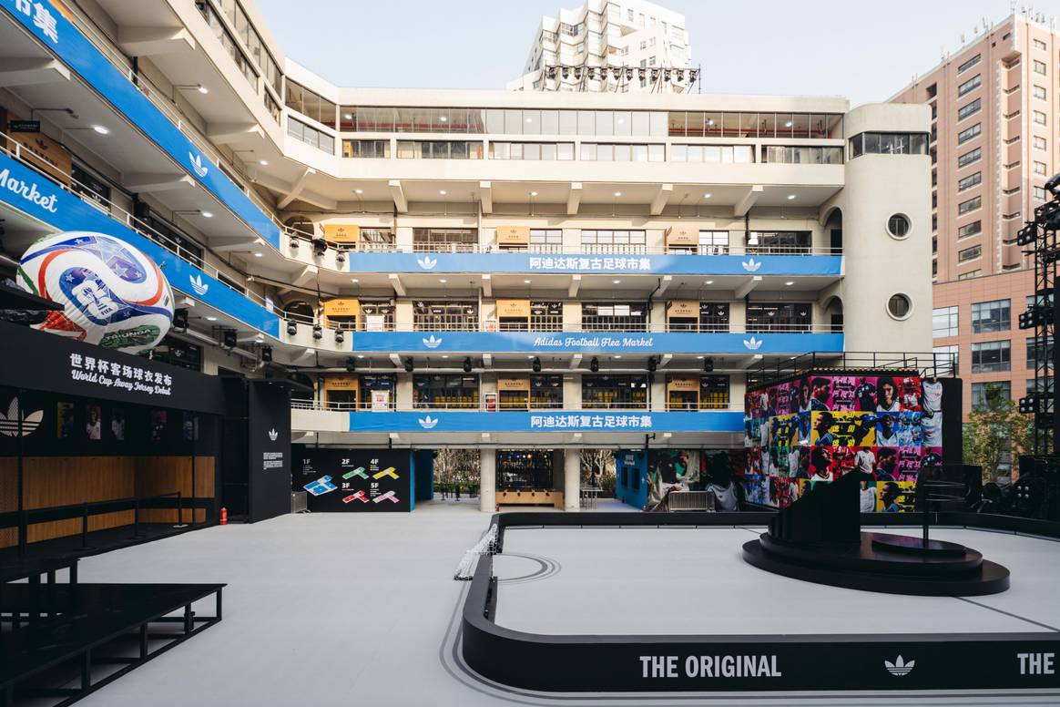 Adidas uses Xintiandi Laguna Elementary School for retro football market in Shanghai