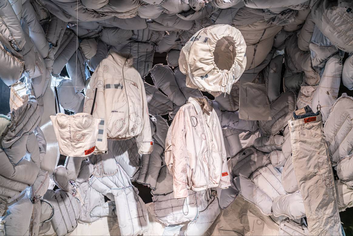 Mercedes-Benz x Heron Preston Airbag Collection en MBFW Berlín | Foto: Brauer Photos para Mercedes-Benz