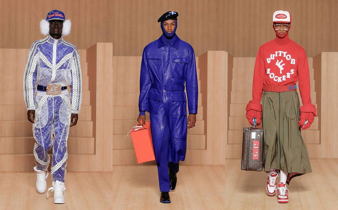 Virgil Abloh nods to early rave culture in Louis Vuitton SS22 show