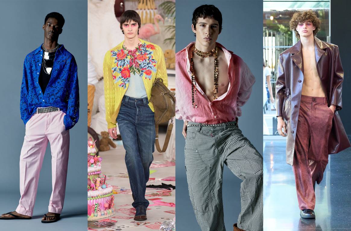 Illustrative looks. DSquared2 SS26 - Menswear, Diesel FW26 - Ready to Wear, DSquared2 FW26 - Menswear & Clara Son SS26 - Menswear