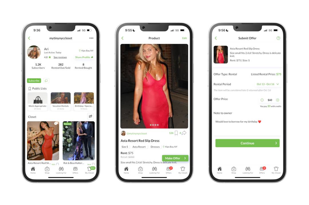 Pickle, American peer-to-peer fashion rental app