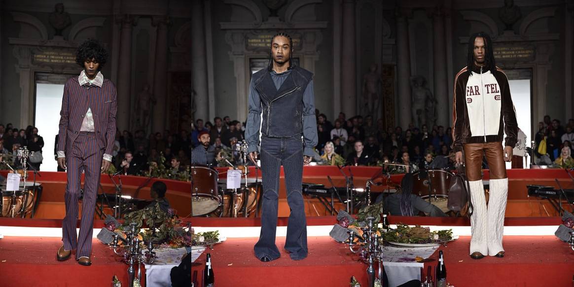 Pitti Uomo 97: Telfar brengt briljante barok stijl naar Florence