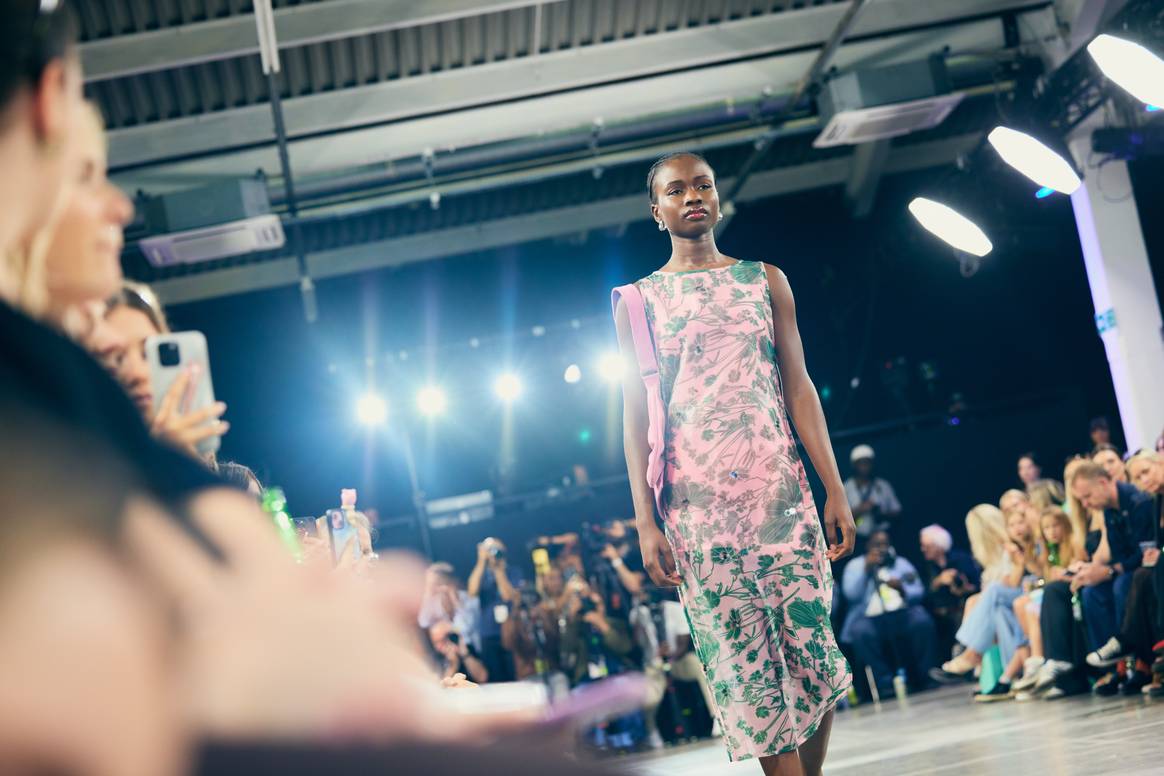 Debenhams catwalk at Graduate Fashion Week 2025
