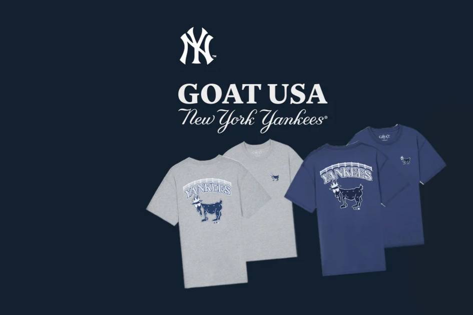 New York Yankees partners with Goat USA for capsule collection