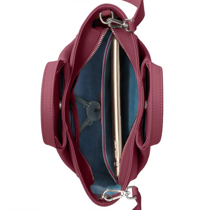 Mini Pyramid - plain leather - merlot | Kaai