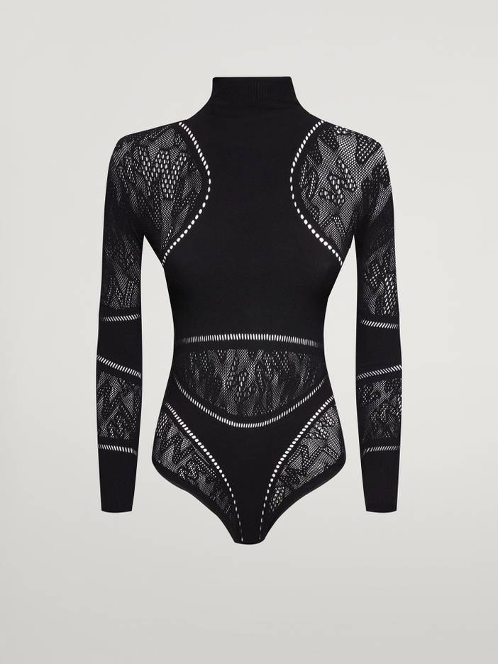 Sporty Logo Net Body | Wolford