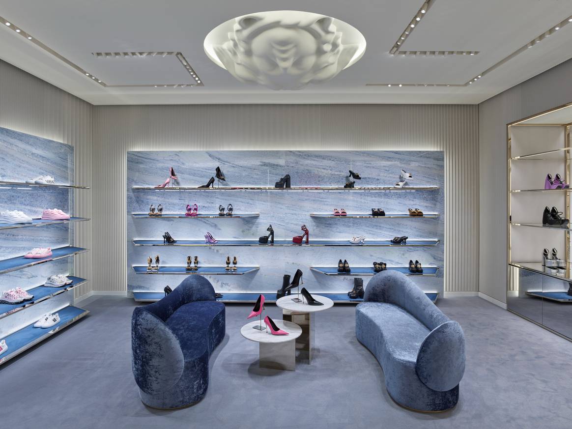 Image: Versace; Paris boutique