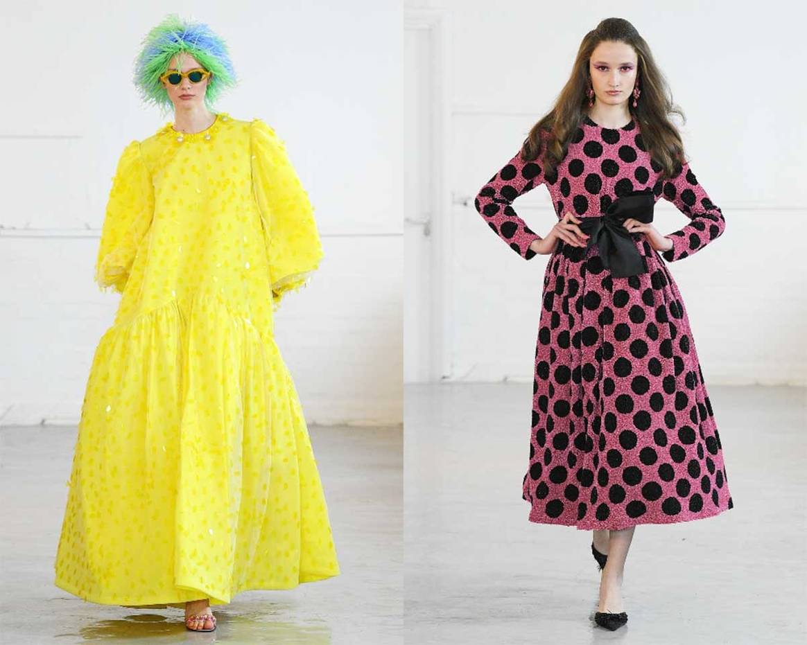 LFW AW20: Tulle, sequins and couture glamour