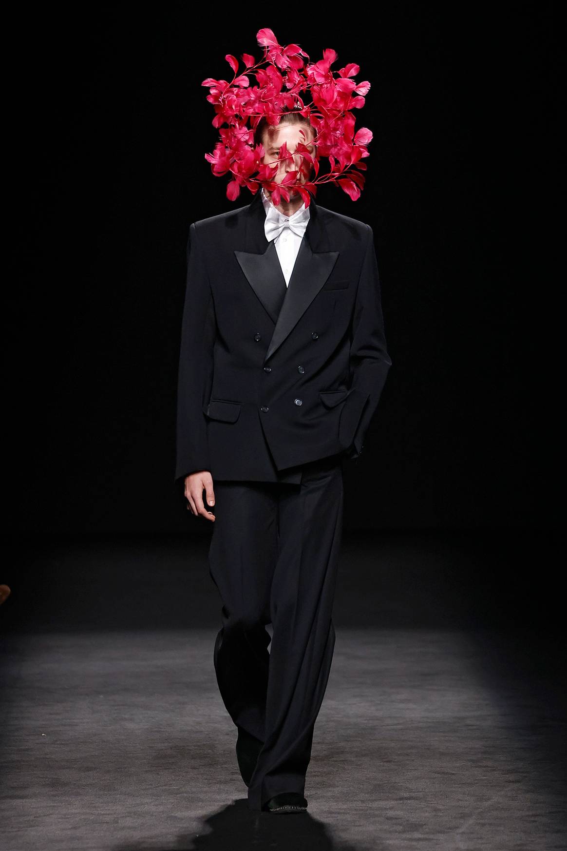 Desfile de Mans durante la 81ª edición de MBFW Madrid de febrero de 2025.