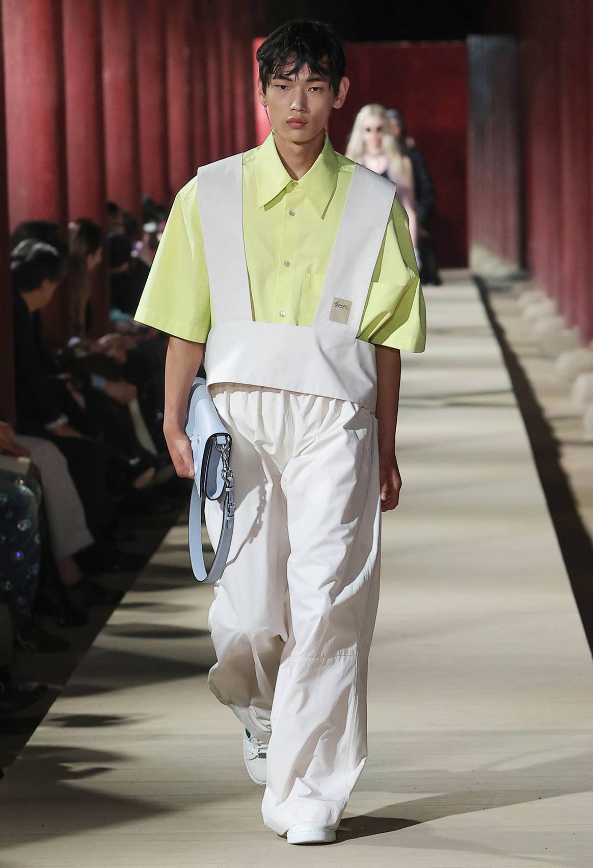 Photo Credits: Gucci, desfile de presentación en Seúl de la colección Crucero 2024. Fotografía de cortesía.