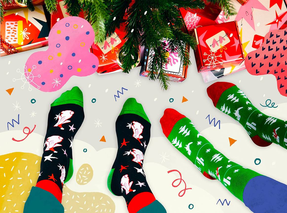 St.Friday Socks создала праздничную коллекцию с новогодними историями