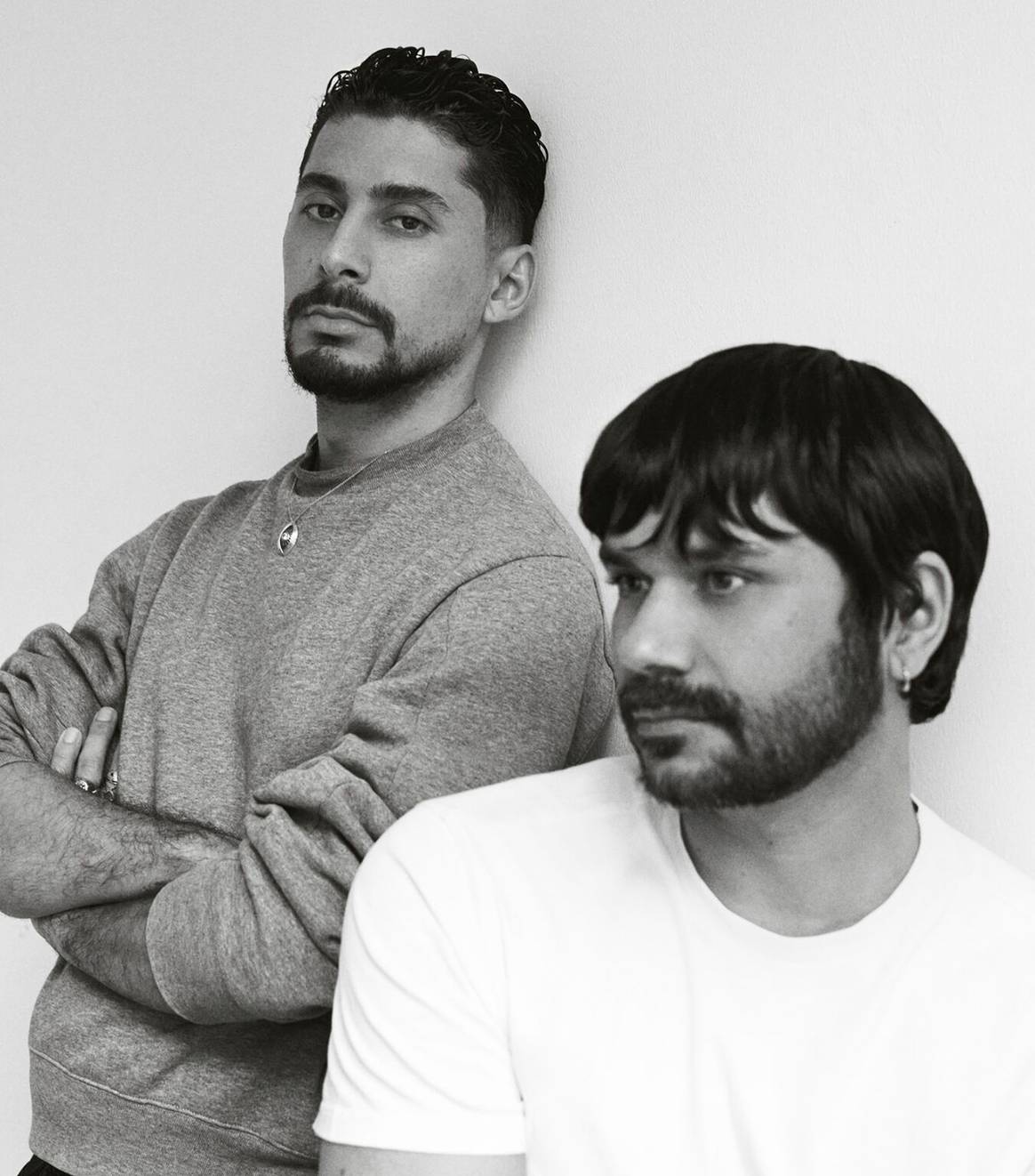 Photo Credits: Los diseñadores Benjamin A. Huseby and Serhat Işık, nuevos directores creativos de Trussardi. Trussardi.