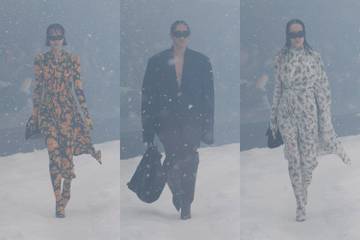 De apocalyptische show van Balenciaga: ducttape en grimmige oorlogssfeer