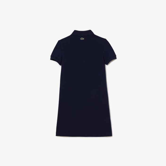 Kinder Lacoste Polokleid aus Bio-Baumwolle | Lacoste