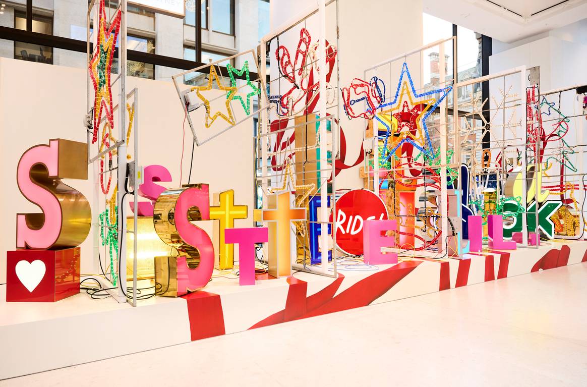 Stella McCartney ‘Stellabration’ installation at Selfridges Corner Shop