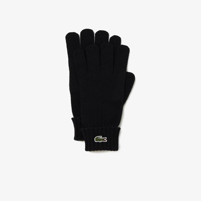 Unisex Lacoste Handschuhe aus Wolljersey | Lacoste