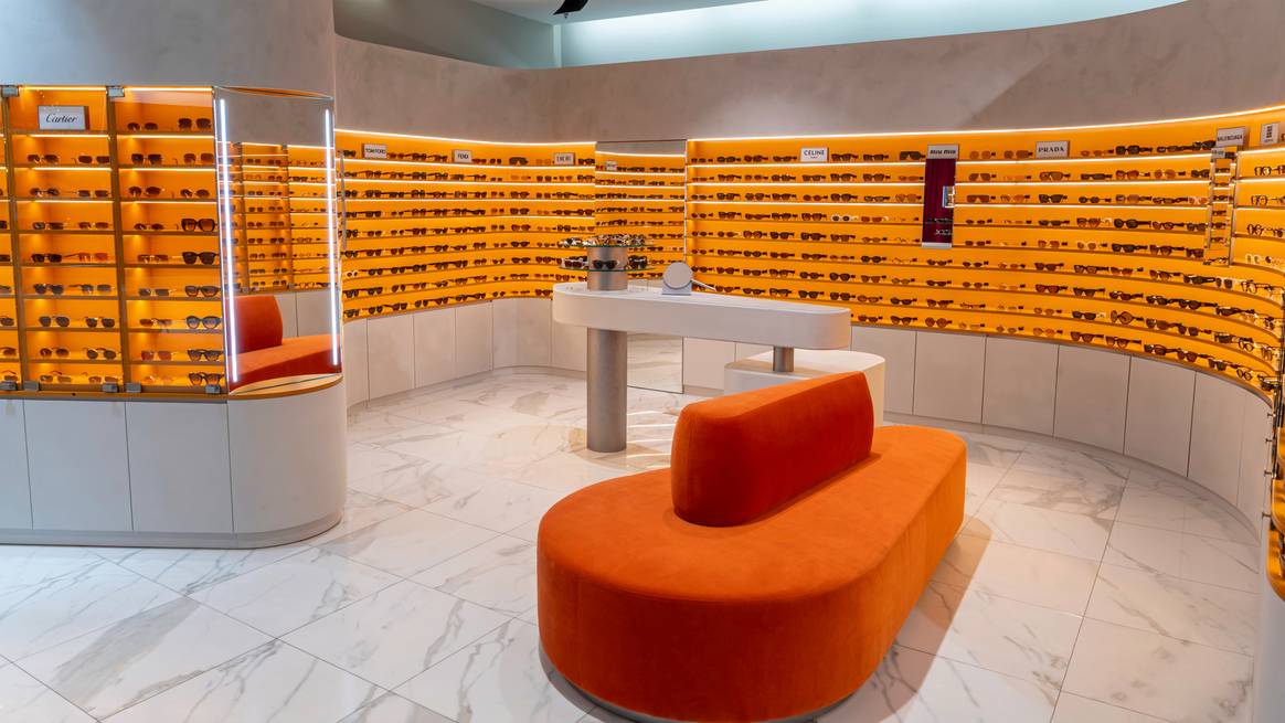 Neue Eyewear&Watches Abteilung im Steffl, Wien.