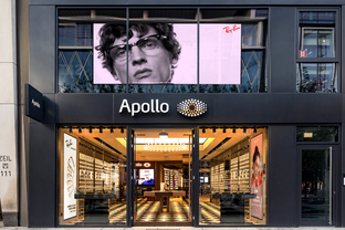 Optikerkette Apollo eröffnet Flagship-Store an der Frankfurter Zeil