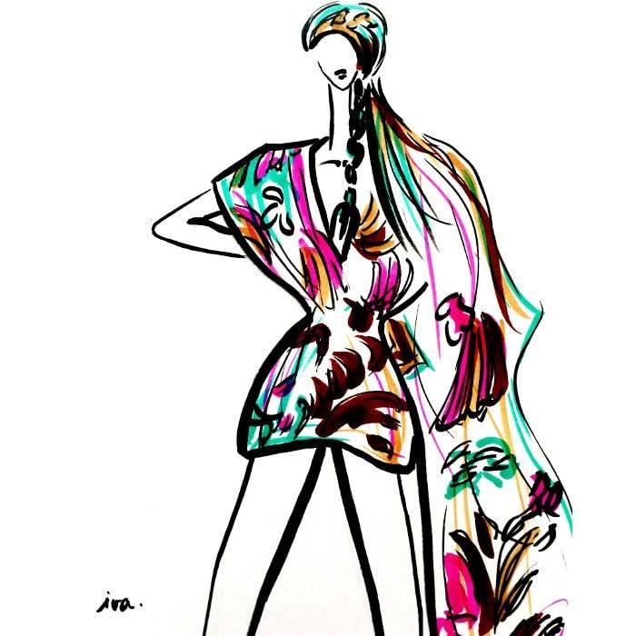 Illustrations: H&M’s designer collaborations in picture