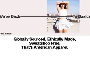 American Apparel startet Website neu - und ein interessantes soziales Experiment