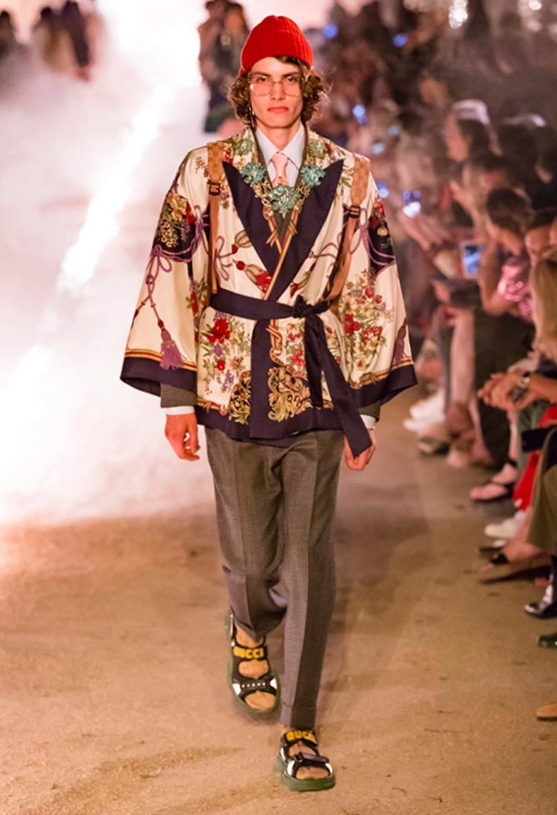 In Bildern: Die Cruise-Kollektionen 2019 von Gucci, Louis Vuitton und Dior