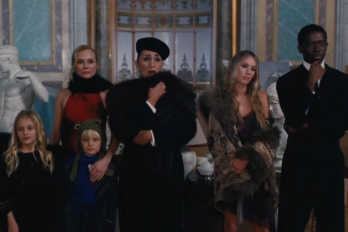 Fashion film “Le Dîner” de Zara Streaming, emitido el 11 de diciembre de 2025.