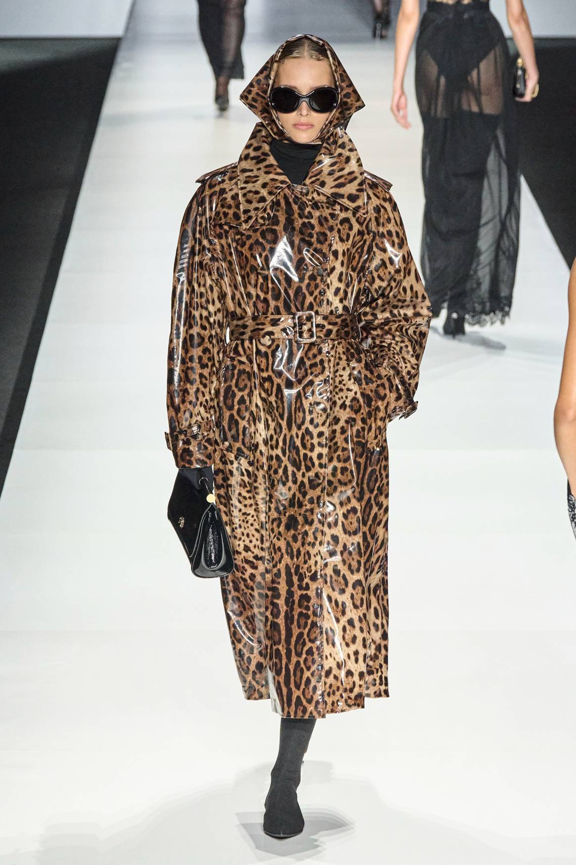 Gabardina de leopardo Dolce & Gabbana SS24