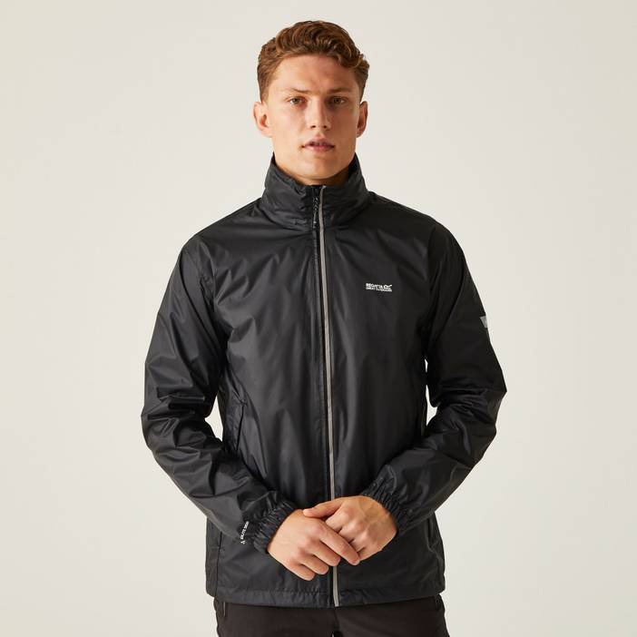 Men's Water Repellent Lightweight Lyle IV Waterproof Packaway Jacket Imperial Blue | Regatta