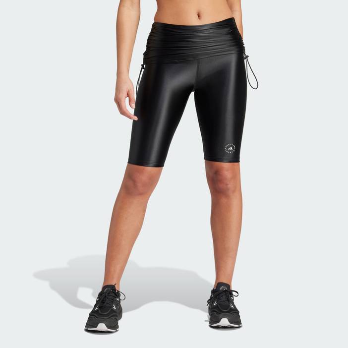 By Stella McCartney Roll-Top kurze Leggings | Adidas