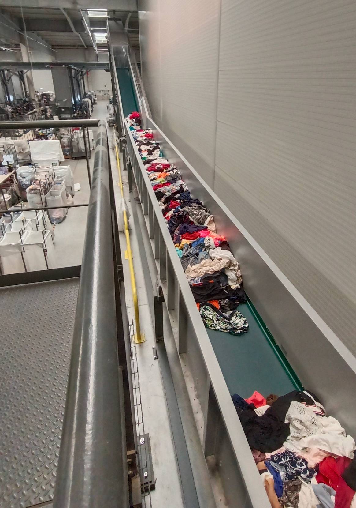 While transport can be automated, sorting cannot.