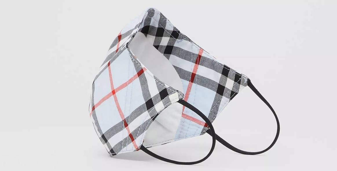 Mascarillas a partir de retales: Burberry lanza una colección sostenible y solidaria