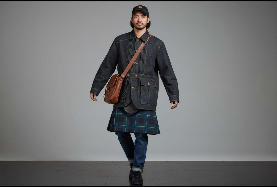 Perfume of the Highlands di Pioneer Denim in collaborazione con Adriano Goldschmied