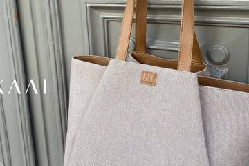 Kaai introduceert de eerste stoffen tote collectie, een duurzaam alternatief voor SS’22