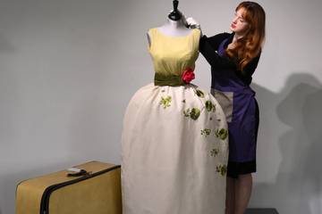 Liz Taylor's 'lucky charm' Oscar dress found in suitcase in London