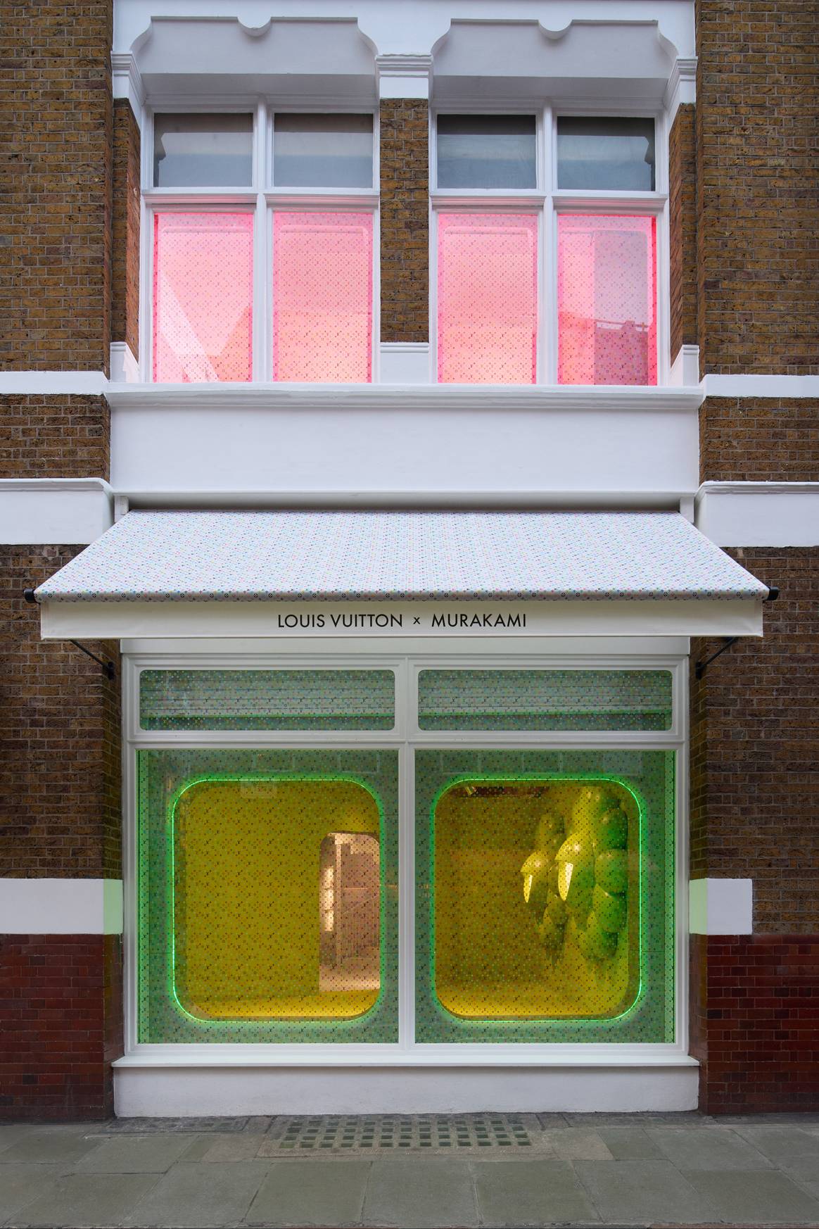 Louis Vuitton x Murakami pop-up in London