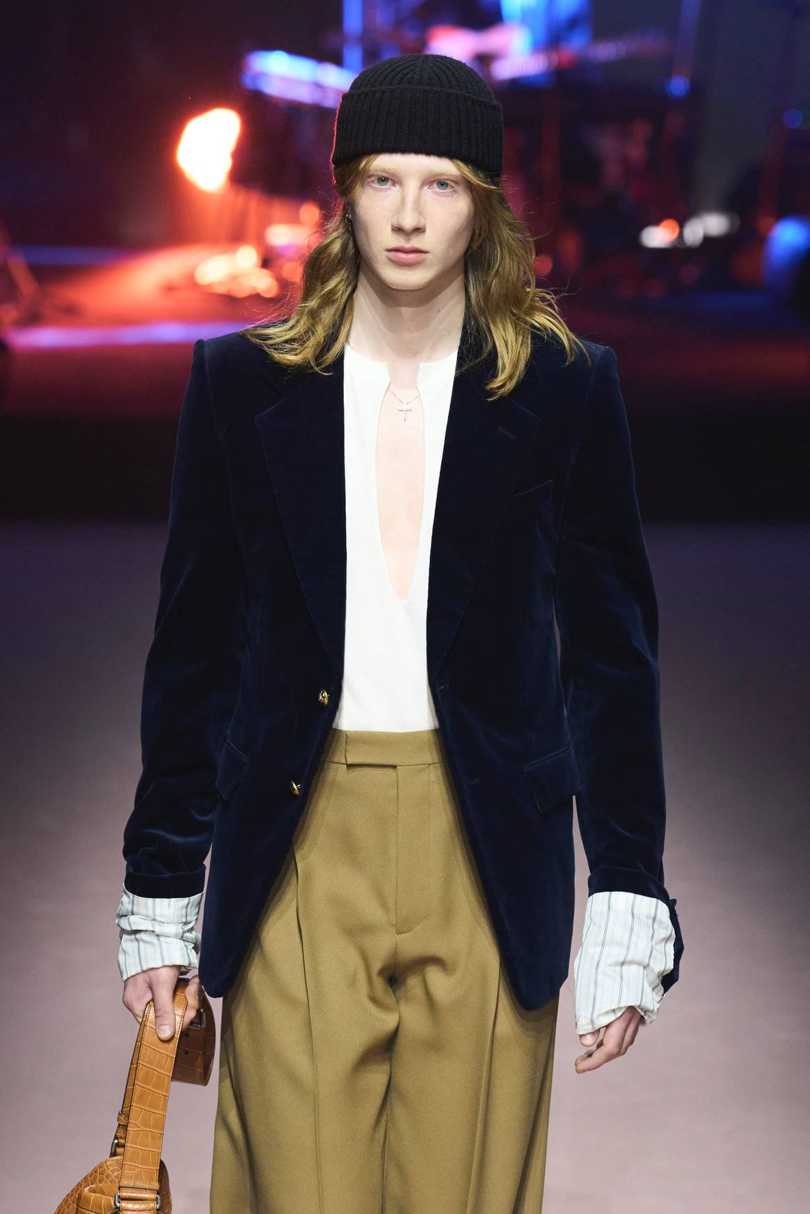 Image: Gucci FW23 MFWM via Spotlight Launchmetrics