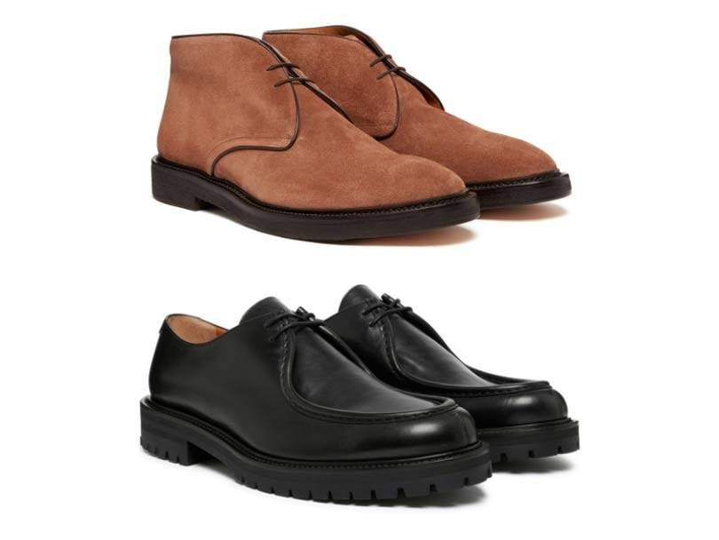 Mister Porter : première ligne de chaussures signée Mr P.