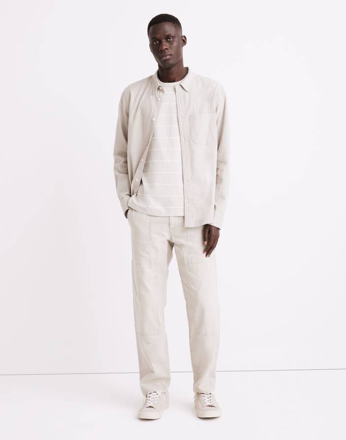Relaxed Straight Lightweight Workwear Pants | Madewell