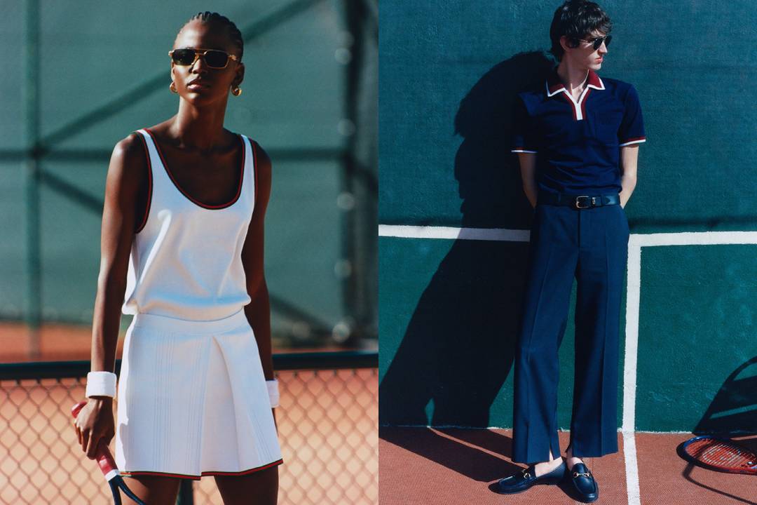 Gucci Tennis collection.