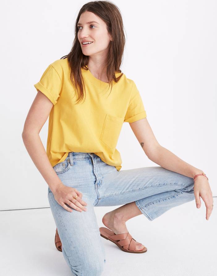 Easy Crop Tee | Madewell
